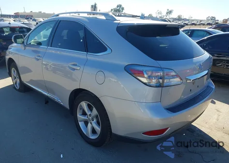 2011 Lexus Rx 350 z USA, uszkodzony, nr VIN 2T2BK1BA7BC096325